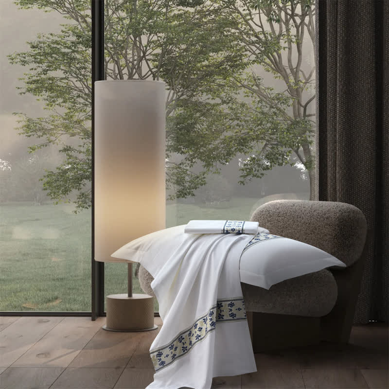 Ownkoti Simple Mediterranean Style Duvet Cover Set(3PCS) - image 10