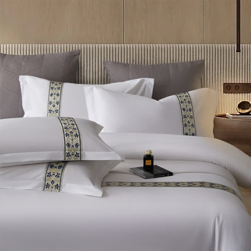 Simple Mediterranean Style Duvet Cover Set(3PCS) - image 2