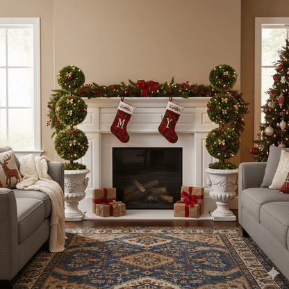 Ownkoti Artificial Boxwood Topiary Ball in Pot - image 17