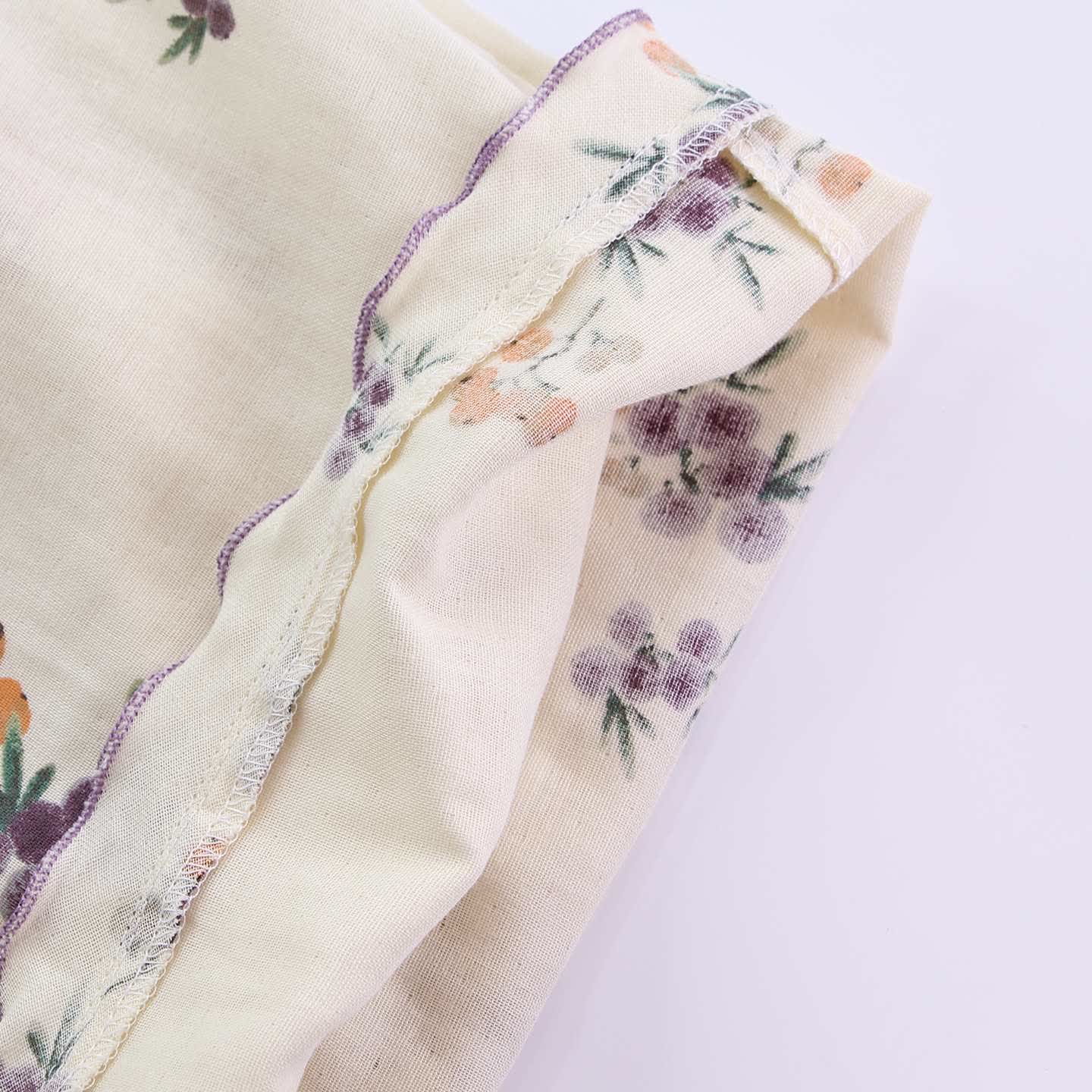 Loquat Fruit Cotton Gauze Loungewear Set - image 2