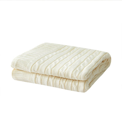 Ownkoti Solid Color Cotton Sofa Knit Blanket - image 19