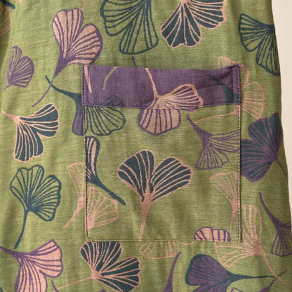 Ownkoti Ginkgo Leaf Cotton Gauze Japanese Robe - image 36