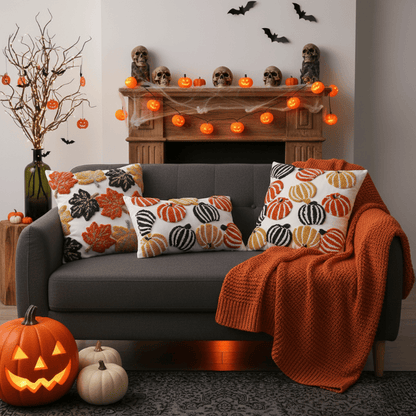 Ownkoti Halloween Tufted Decorative Throw Pillow - image 0