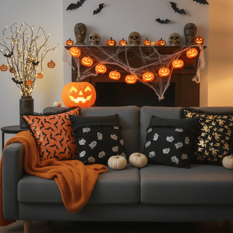 Halloween Element Decorative Pillow - image 0