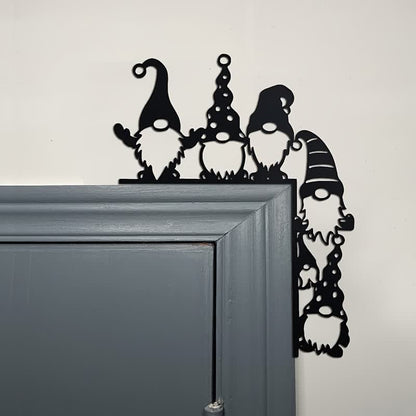Whimsical Gnome Christmas Door Corner Decor  - image 4