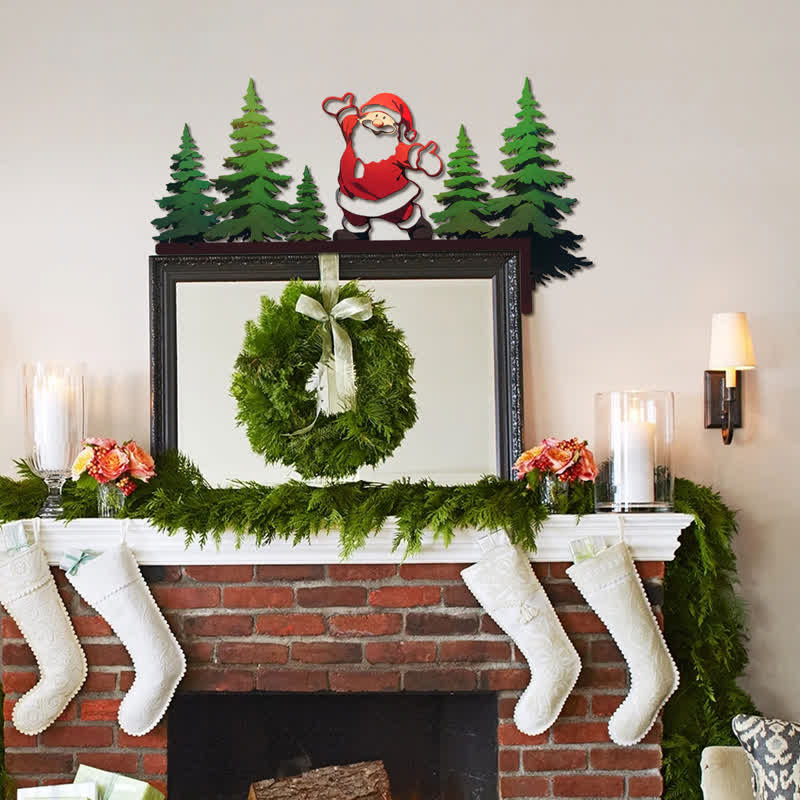 Christmas Door Frame Corner Ornament - image 0