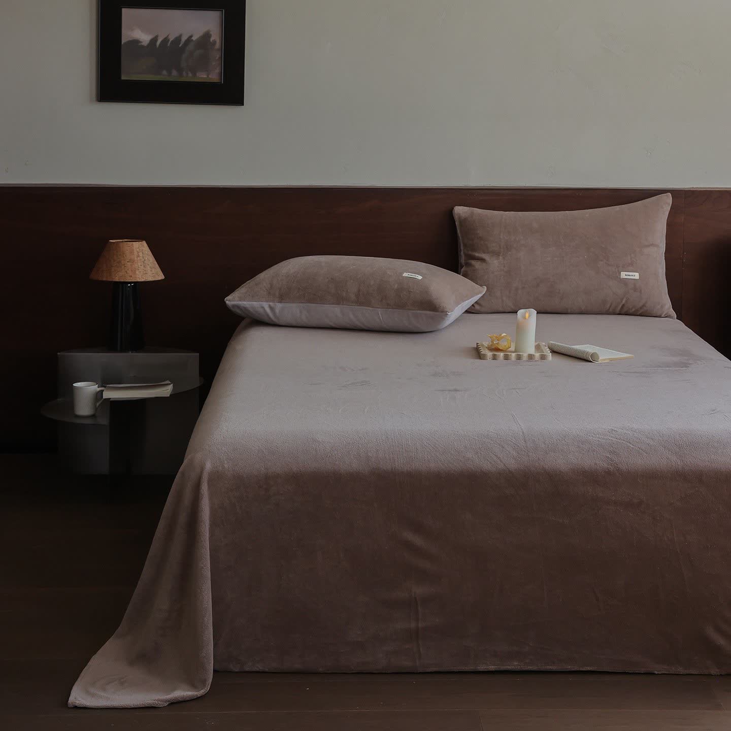 Ownkoti Solid Color Warm Fluffy Coverlet - image 11