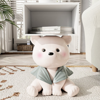 Charming Bear Side Table With Box Storage - image 2