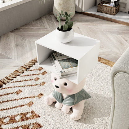 Charming Bear Side Table With Box Storage - image 5