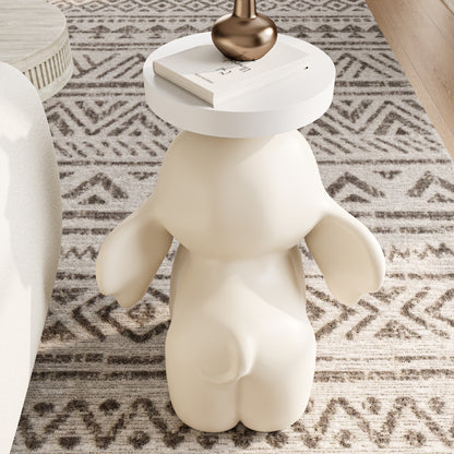 Ownkoti Elephant Base Side Table With Tray - image 6