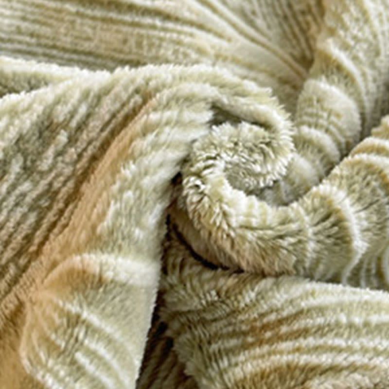 Cozy Thick Embossed Fleece Bedding Set (4PCS)  - image 17