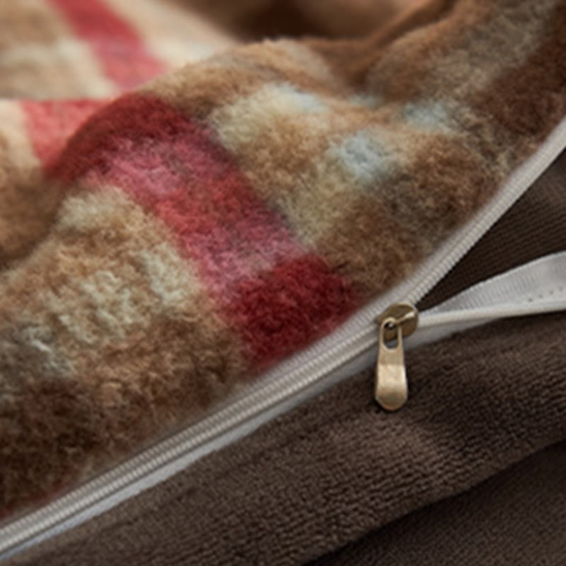 Ownkoti Classic Plaid Cozy Thick Bedding Set (4PCS)  - image 30