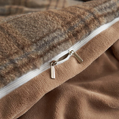 Ownkoti Classic Plaid Cozy Thick Bedding Set (4PCS)  - image 21