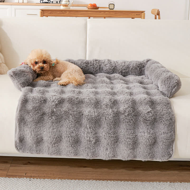 Ownkoti Solid Plush Pet Sofa Bed - image 9