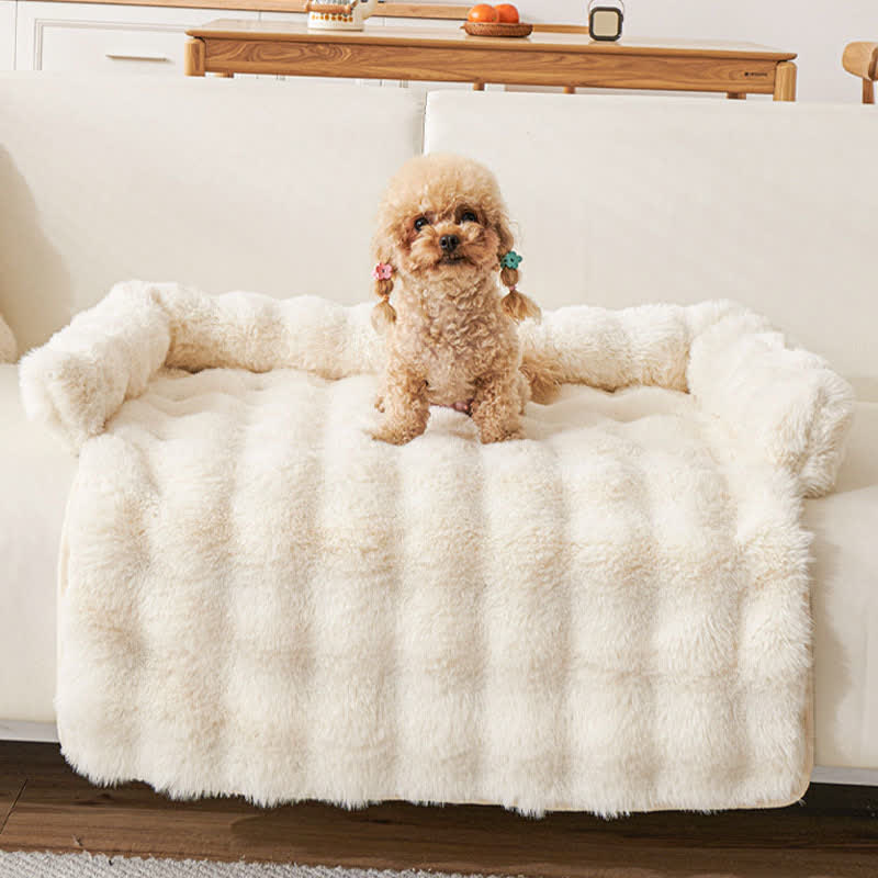 Ownkoti Solid Plush Pet Sofa Bed - image 4
