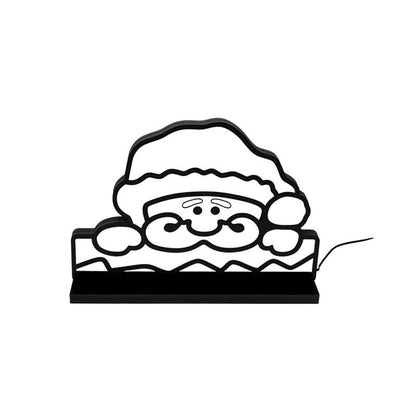 Ownkoti 3D Santa Face Christmas Night Lamp - image 3