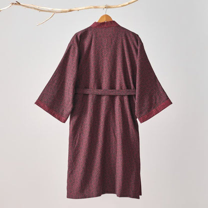 Ownkoti Christmas-inspired Cotton Gauze Kimono Robe - image 3