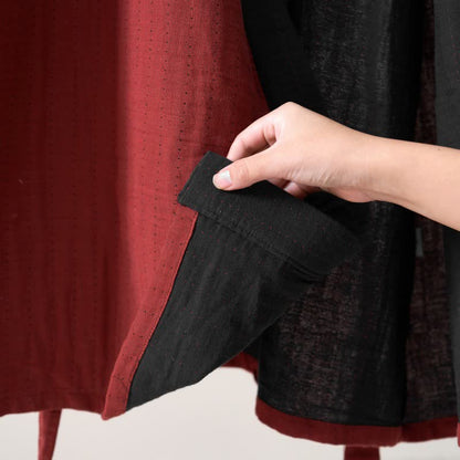 Ownkoti Minimalist Solid Cotton Gauze Kimono Robe - image 13