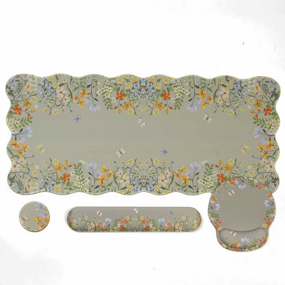 Floral Ergonomic Desk Mouse Pad Set  - image 15