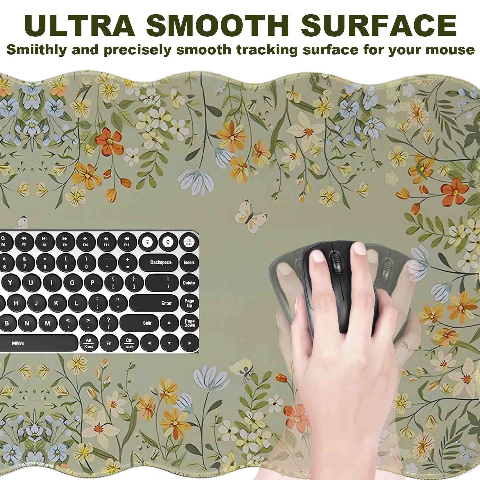Floral Ergonomic Desk Mouse Pad Set  - image 11