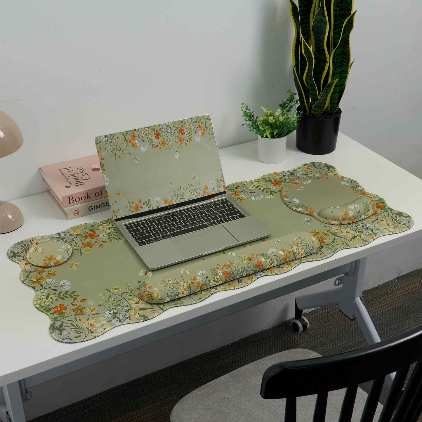 Floral Ergonomic Desk Mouse Pad Set  - image 3