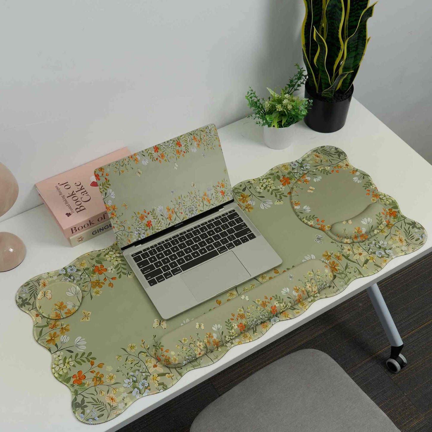 Floral Ergonomic Desk Mouse Pad Set  - image 4