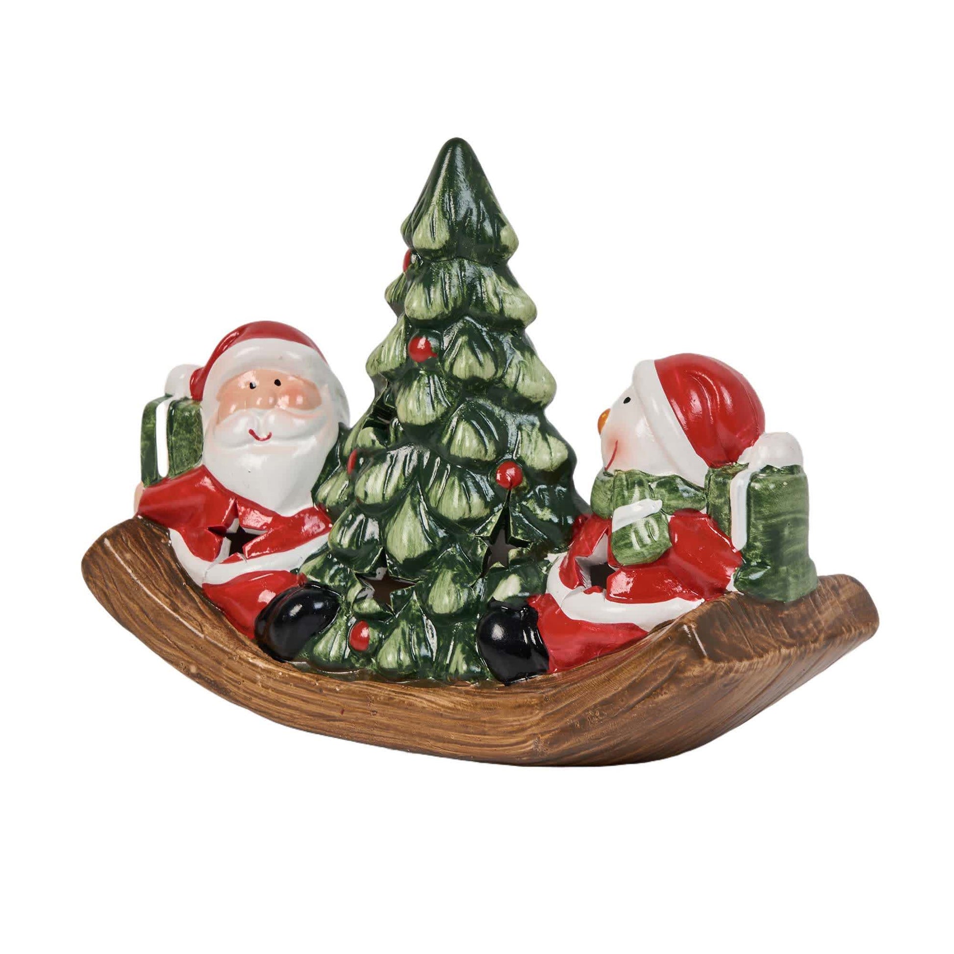 Ownkoti Lighted Christmas Tree Snowman Home Ornament - image 5