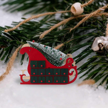 Ownkoti Christmas Countdown Advent Calendar Gift Box Decor - image 2