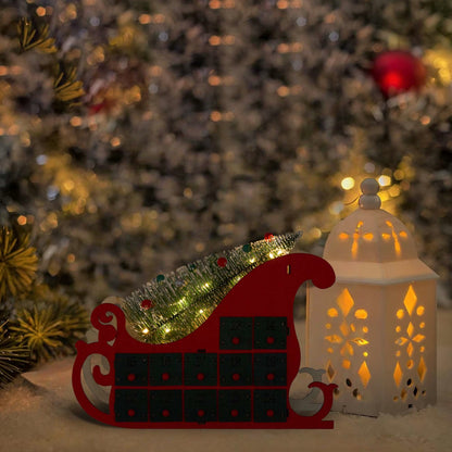 Ownkoti Christmas Countdown Advent Calendar Gift Box Decor - image 3