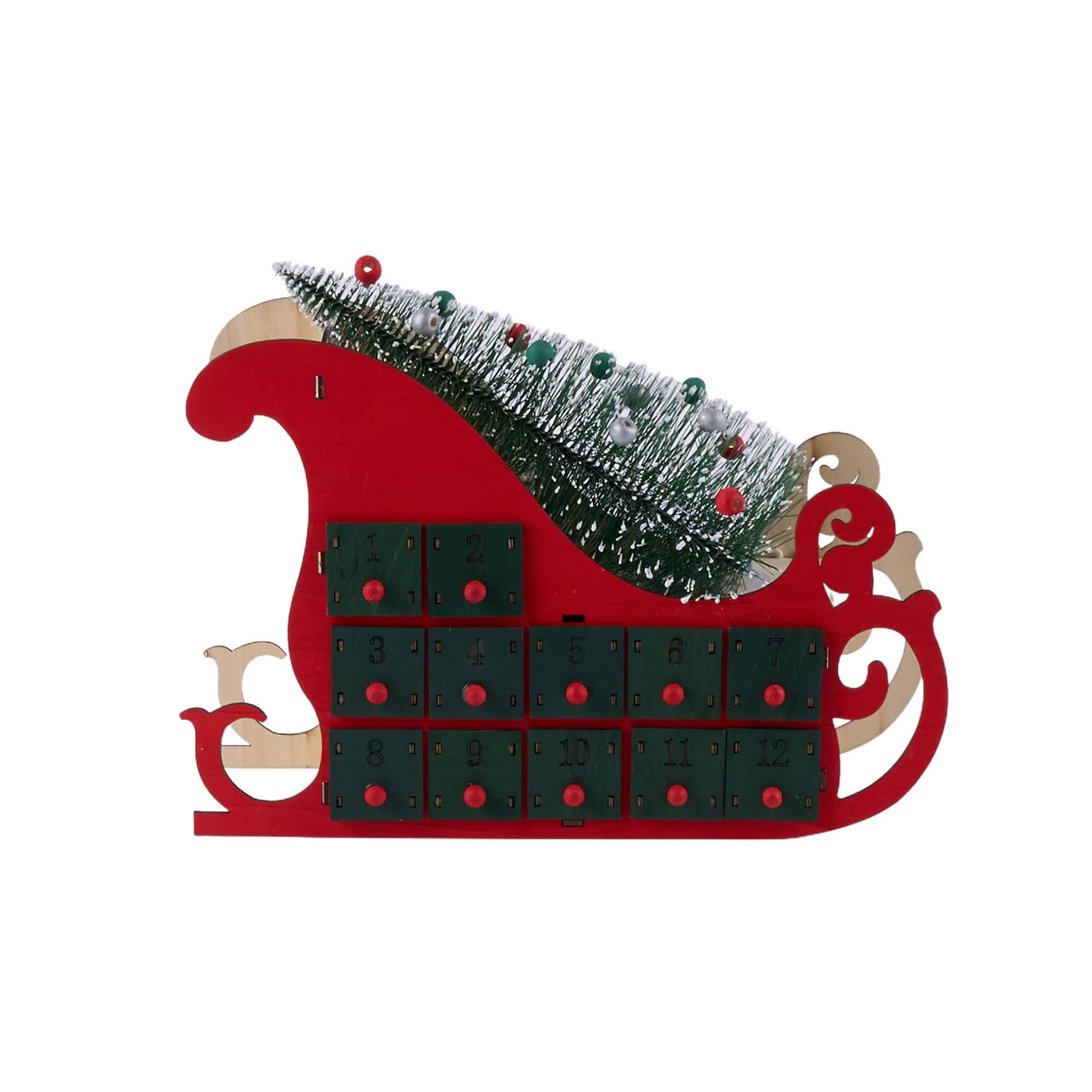 Ownkoti Christmas Countdown Advent Calendar Gift Box Decor - image 7