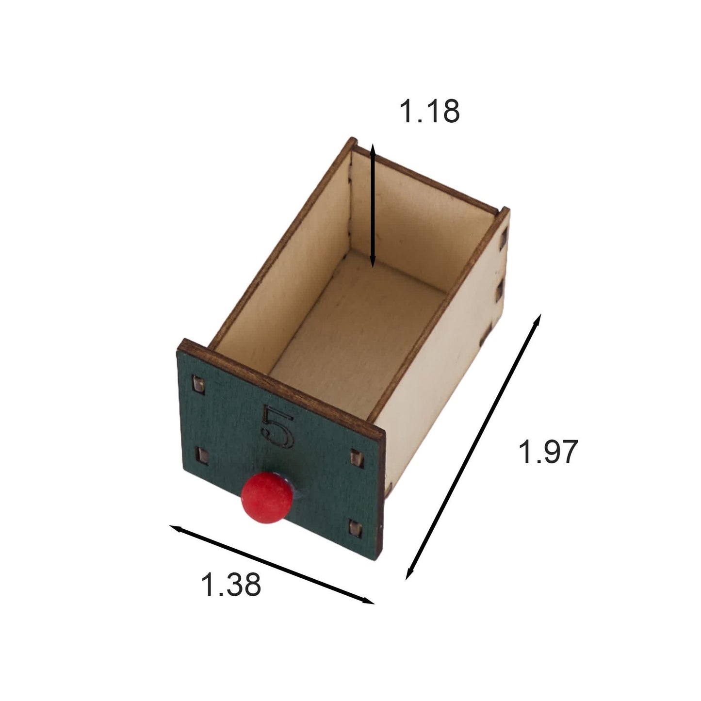 Ownkoti Christmas Countdown Advent Calendar Gift Box Decor - image 14