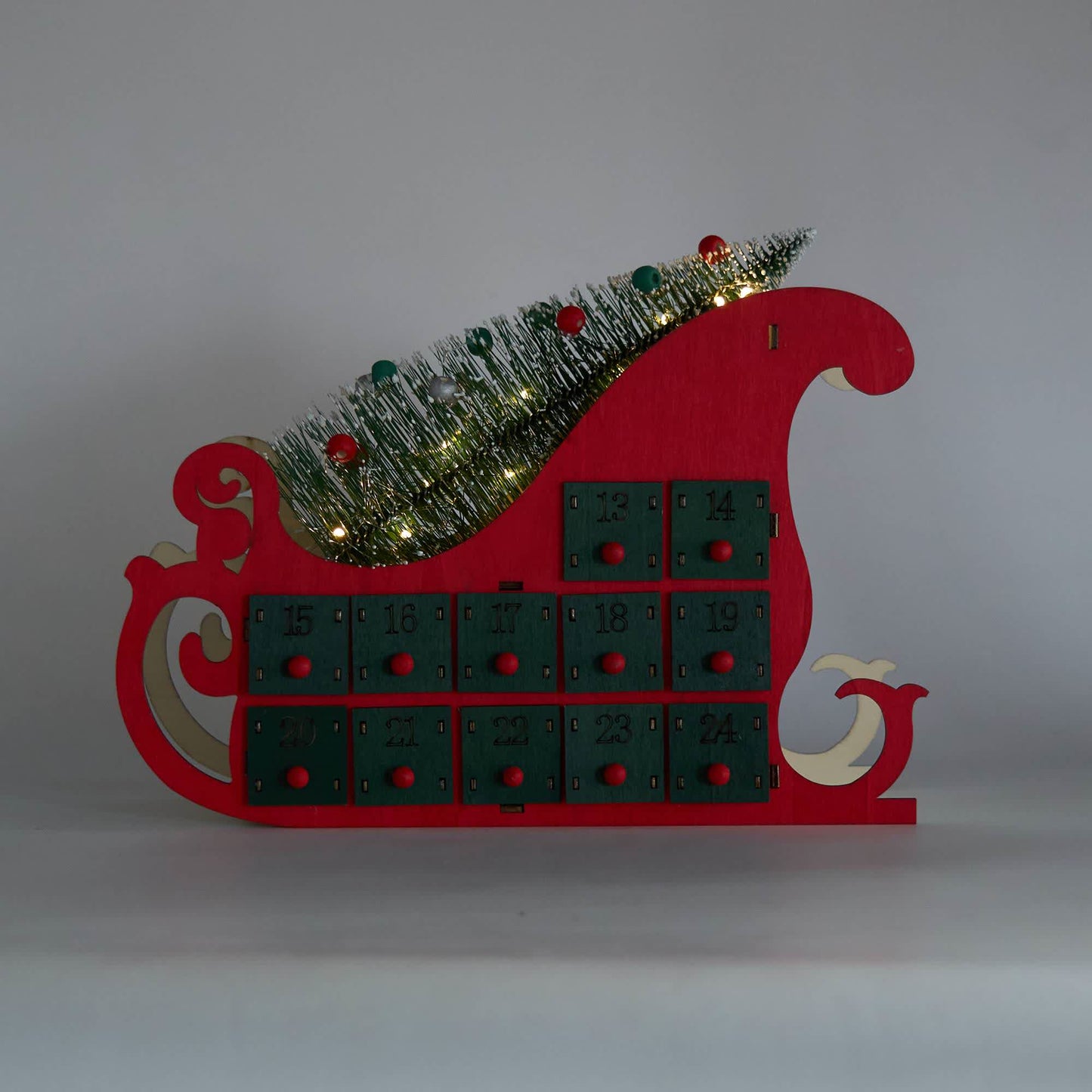 Ownkoti Christmas Countdown Advent Calendar Gift Box Decor - image 4
