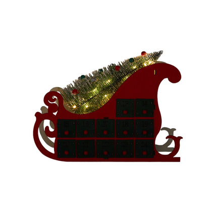 Ownkoti Christmas Countdown Advent Calendar Gift Box Decor - image 8