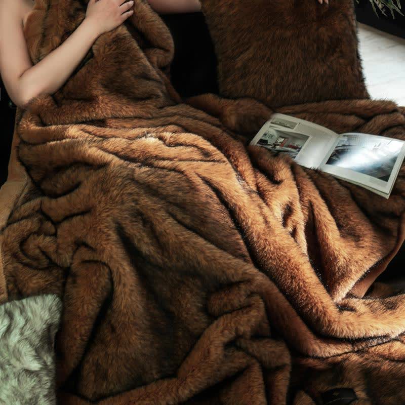 Ownkoti Luxury Faux Fur Throw Blanket - image 12