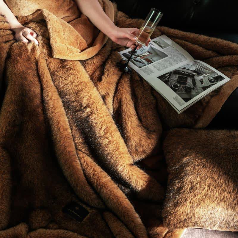 Ownkoti Luxury Faux Fur Throw Blanket - image 15