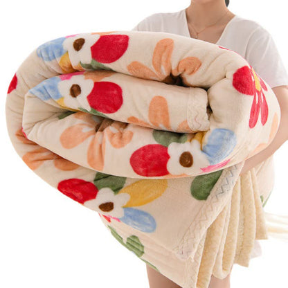 Ownkoti Colorful Floral Reversible Throw Blanket - image 4