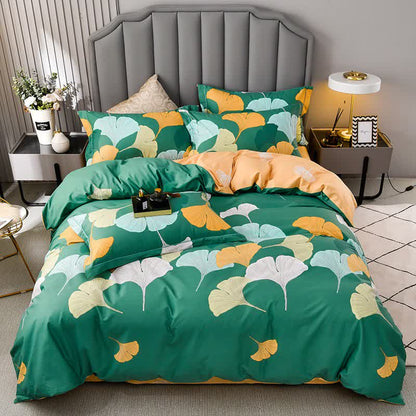 Ownkoti Ginkgo Leaf Reversible Cotton Bedding - King - image 0