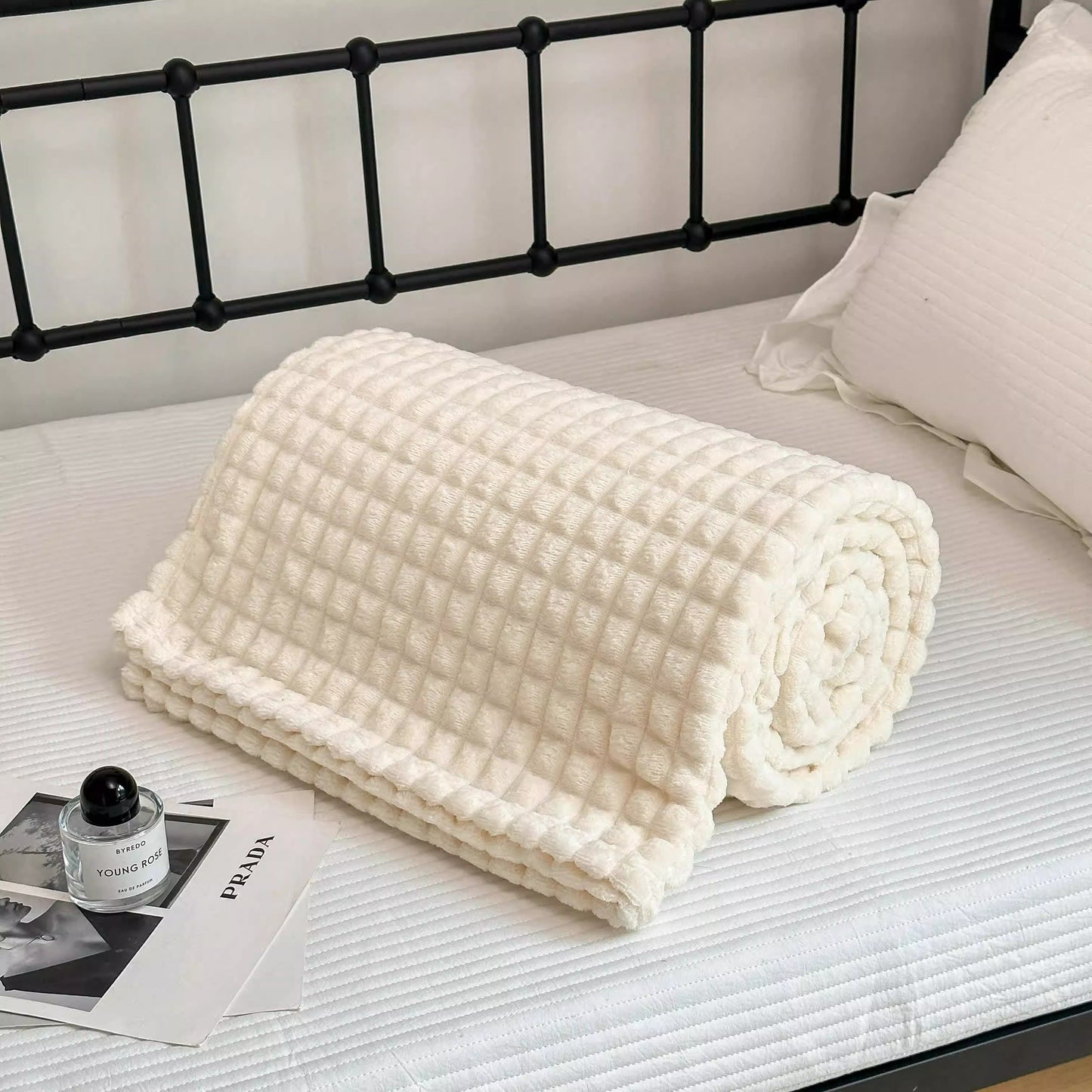 Plaid Thick Warm Throw Blanket - image 11