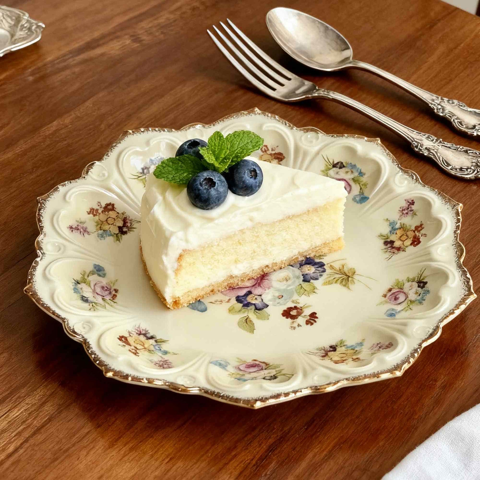 Ownkoti Romantic Floral Porcelain Plate - image 4