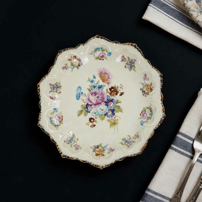 Ownkoti Romantic Floral Porcelain Plate - image 6