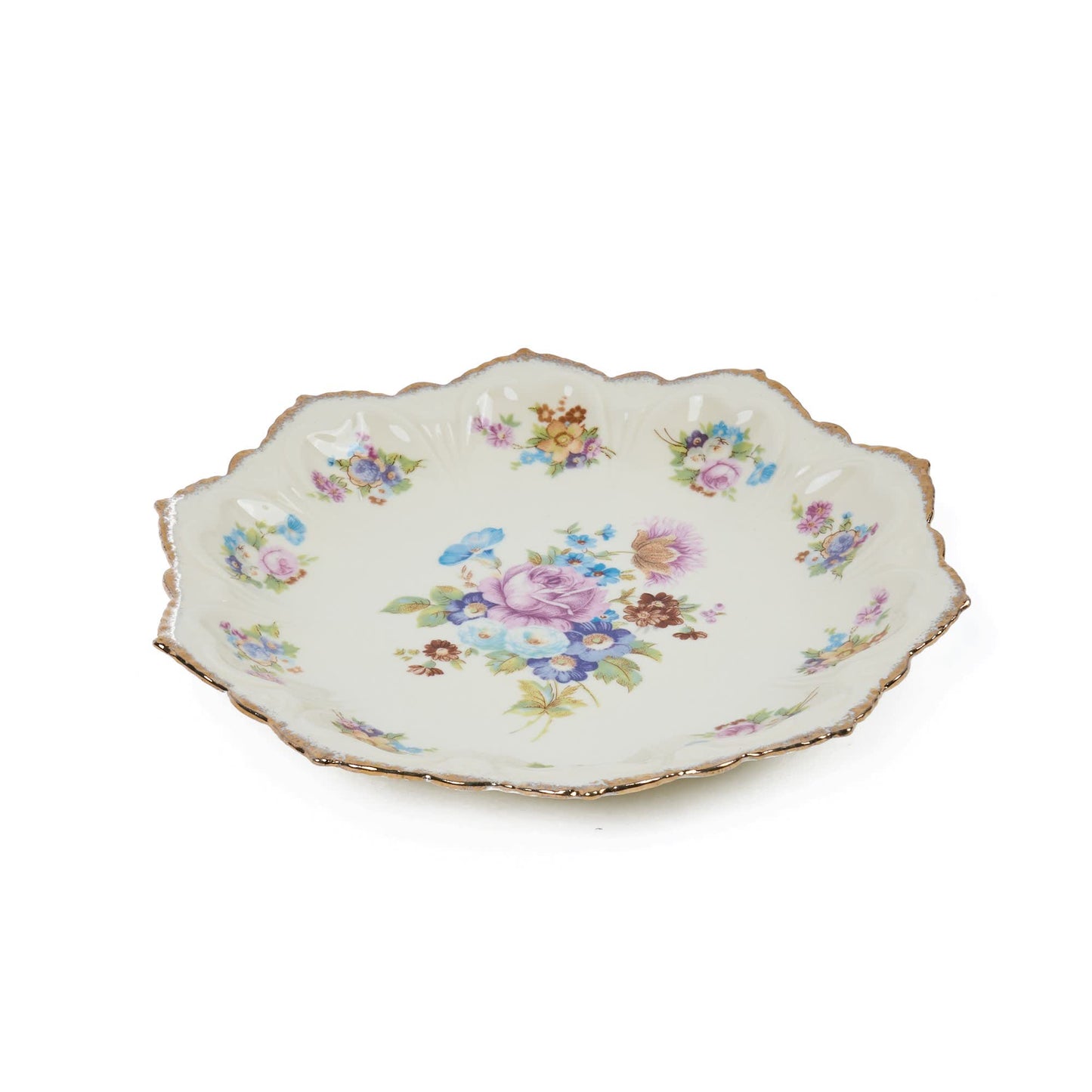 Ownkoti Romantic Floral Porcelain Plate - image 10