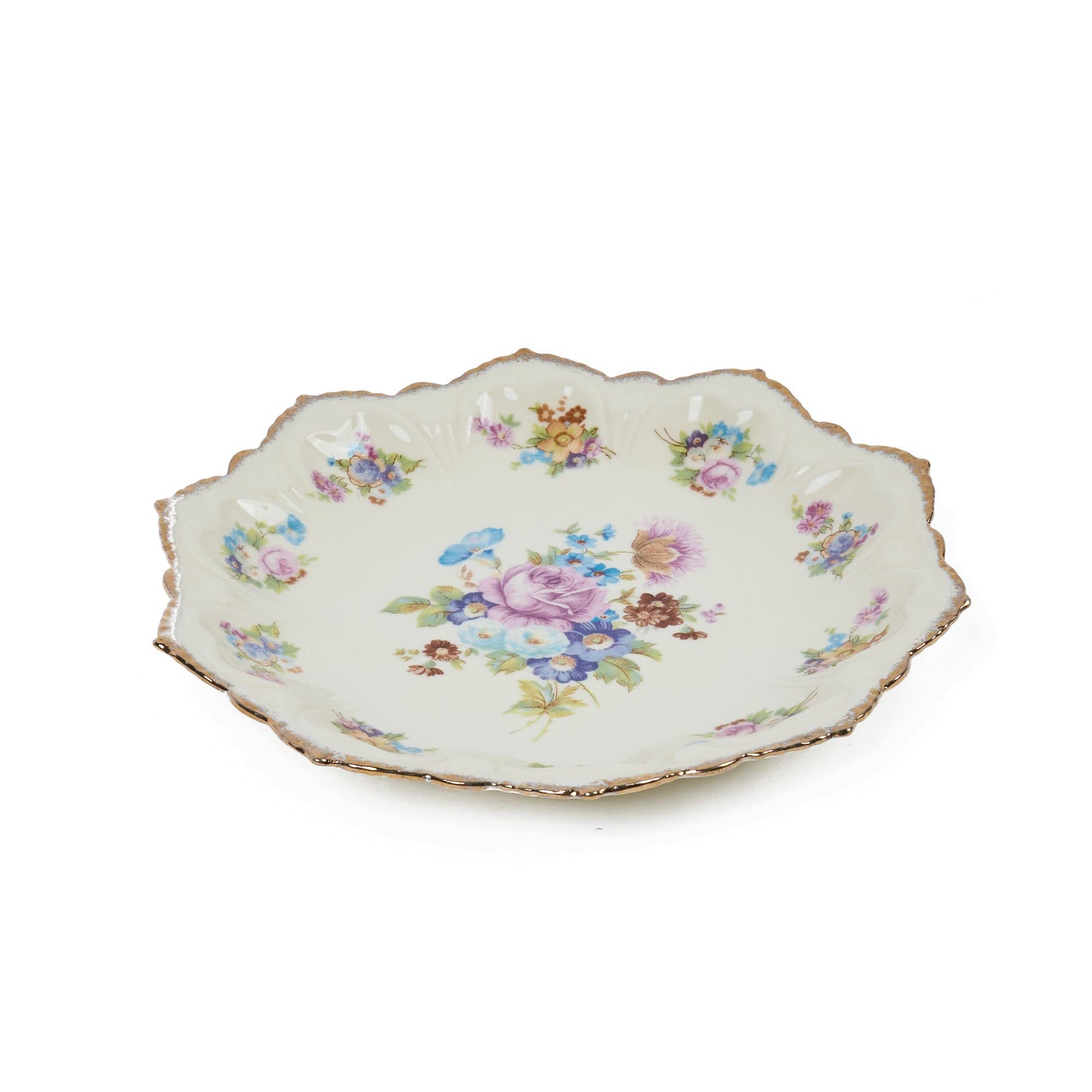 Ownkoti Romantic Floral Porcelain Plate - image 10