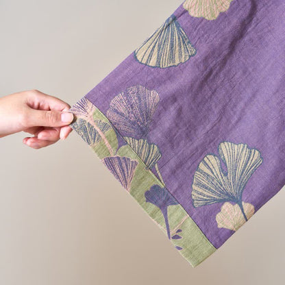 Ownkoti Cotton Gauze Ginkgo Kimono Robe - image 7