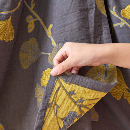 Ownkoti Ginkgo Leaf Hanfu Inspired Cotton Nightdress - image 13