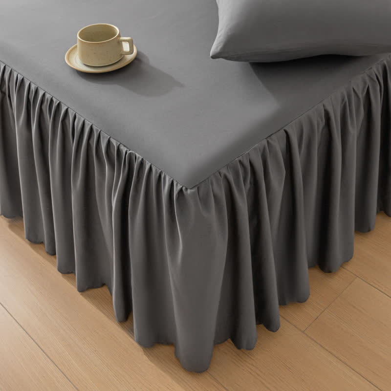 Ownkoti Solid Color Bed Skirt Sheet - image 15