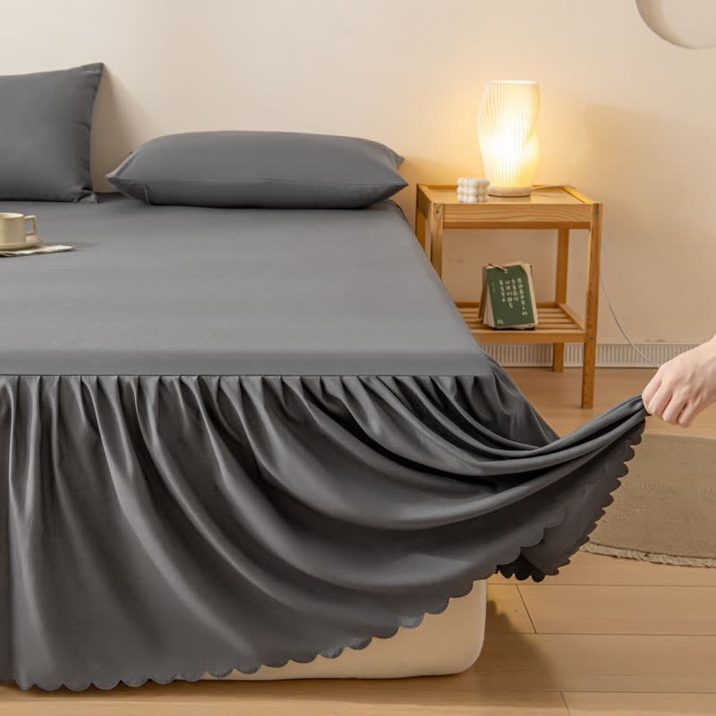 Ownkoti Solid Color Bed Skirt Sheet - image 13