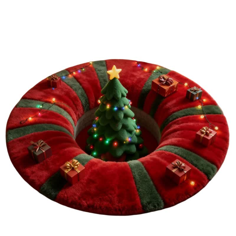 Ownkoti Christmas Tree 3D Effect Rug - image 4