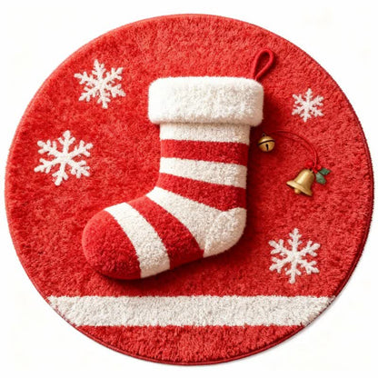Ownkoti Christmas Stocking 3D Effect Rug - image 3