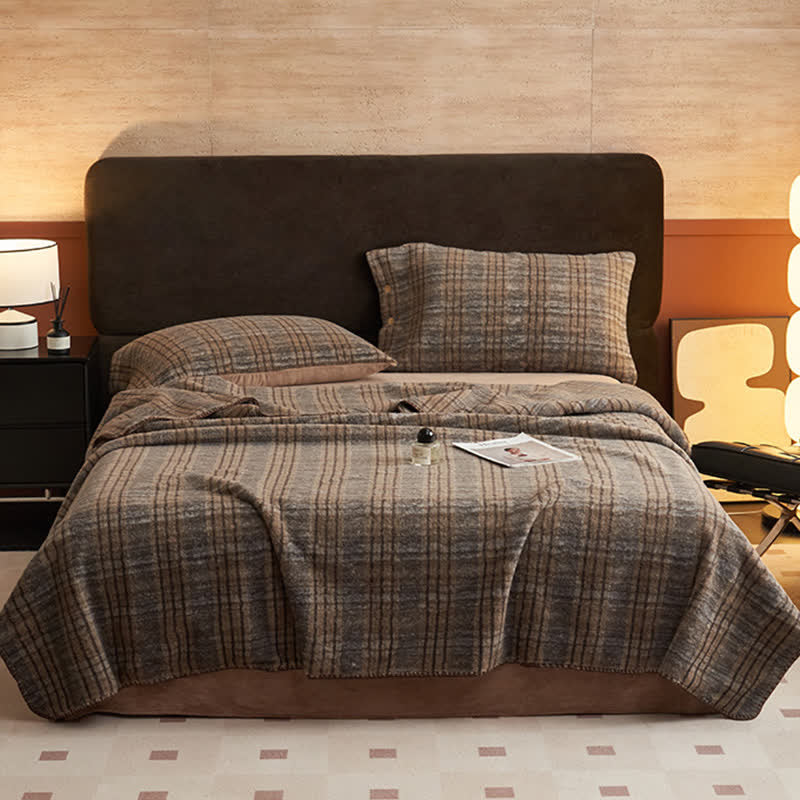 Ownkoti Classic Plaid Reversible Fleece Multi-Use Throw - image 16