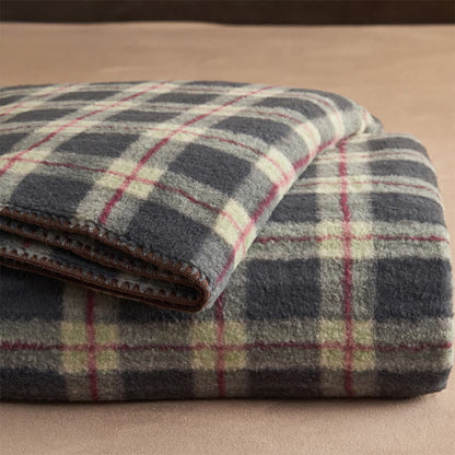 Ownkoti Classic Plaid Reversible Fleece Multi-Use Throw - image 51